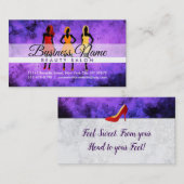 スローガンを用いる美しいの名刺 名刺 (正面/裏面)