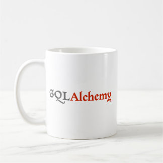 スローガンを用いるSQLAlchemyのマグ コーヒーマグカップ