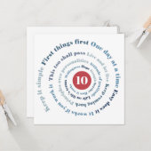 スローガンスパイラルカード カード (正面/裏面インサイチュ)