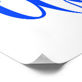 スローガンスラバウクレニグローリートゥウクライナハート ポスター (角)