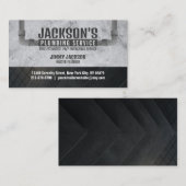 スローガン付き給排水衛生設備配管名刺 名刺 (正面/裏面)