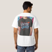 スローガン付きTシャツ Tシャツ (裏面フル)