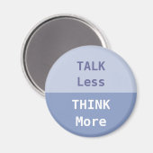 スローガン考えを減らす マグネット (正面/裏面)