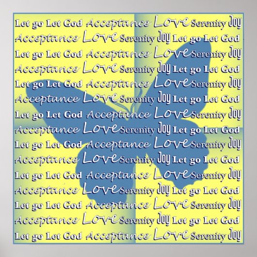 スローガン・バタフライ ポスター (正面)