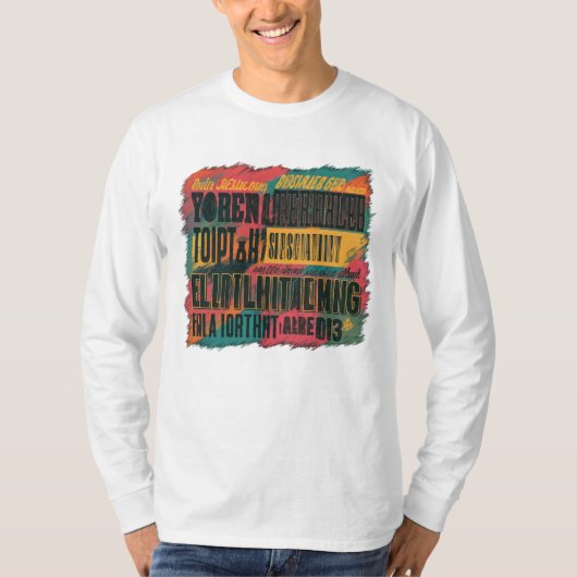 スローガン Tシャツ (正面)
