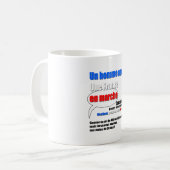 スローガンEn Marche Mug 1 コーヒーマグカップ (正面左)