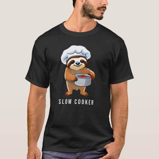 スロークッカーのスロース Tシャツ (正面)