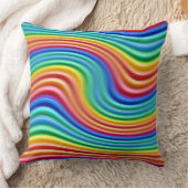 スロークッションレインボープライドデザイン。 クッション (ブランケット)