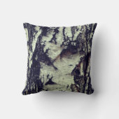 スロークッション樺の木ツリークローズアップ クッション (裏面)