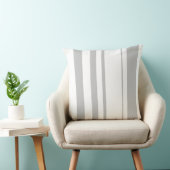 スロークッション – グレーストリップ クッション (椅子)