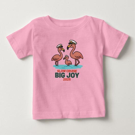 スロークルーズ ビッグジョイ 2025 ベビーTシャツ (正面)