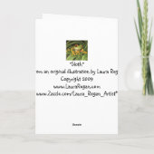 スローグリーティングカード カード (裏面)