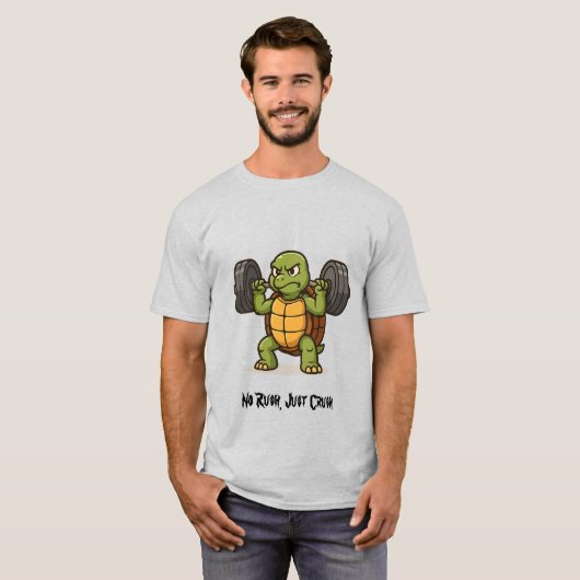 スローゲインはまだおもしろい得ている"ジムカメT志 Tシャツ (正面フル)