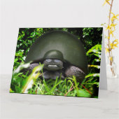 スローコマンド – アーミーカメ カード (黄色い花)