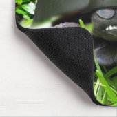 スローコマンド – 軍隊ヘルメットカメ マウスパッド (コーナー)