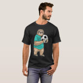 スローゴールキーパー サッカー スポーツ Tシャツ (正面フル)