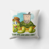 スローシップと冷たい雰囲気 クッション (裏面)