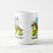 スローシップと冷たい雰囲気 コーヒーマグカップ (中央)