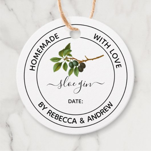 スロージンクラフトカラー(ヴィンテージイラストレーションC) フェイバータグ (正面)