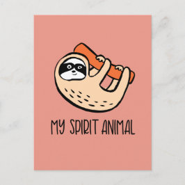 スロースおもしろいはがき ポストカード