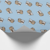 スロースとコーヒー ラッピングペーパー (角)