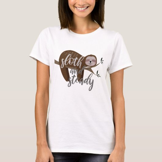 スロースと安定Tシャツ Tシャツ (正面)