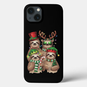 スロースのクリスマス メリー・スロークリスマス スロース好きな人へのギフト iPhone 13ケース