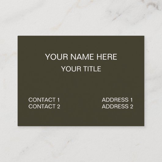 スロースのスロースは遅く安定したスロスおもしろいト 名刺 (裏面)