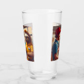 スロースのファストフード労働者 タンブラーグラス (右)