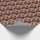 スロースのファストフード労働者 ラッピングペーパー (角)