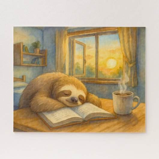 スロースの熱狂する勉強 ジグソーパズル (横)