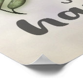 スロースの知恵のやる気を起こさせる引用文36x24ポスター ポスター (角)