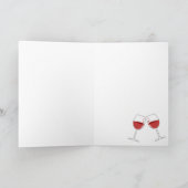 スロースの誕生日おめでとう折りたたみグリーティングカード カード (内部)