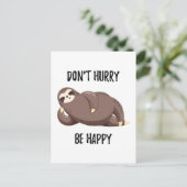 スロースは言う | Don't Sake Be Happy ポストカード (スタンド正面)