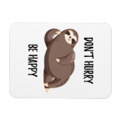 スロースは言う | Don't Sake Be Happy マグネット (横)