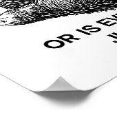 スロースは遅い?おもしろいことわざ ポスター (角)