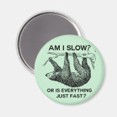 スロースは遅い？ マグネット (正面/裏面)