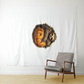 スロースをテーマにしたクラシックハロウィーンTシャツ タペストリー (インサイチュ(横))