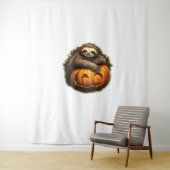 スロースをテーマにしたクラシックハロウィーンTシャツ タペストリー (インサイチュ)
