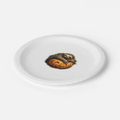 スロースをテーマにしたクラシックハロウィーンTシャツ ペーパープレート (アングル)