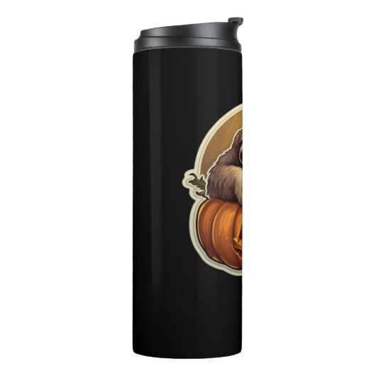 スロースをテーマクラシックにしたハロウィーンTシャツ_1 タンブラー (回転左)
