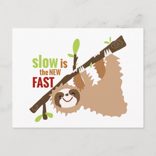 スロースギア – 遅い新しい速い ポストカード (正面)