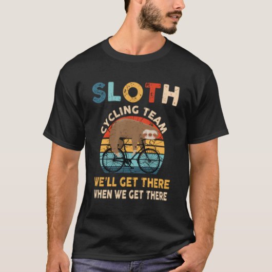 スロースサイクリングチーム Tシャツ (正面)