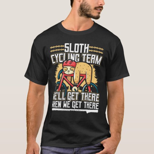 スロースサイクリングチーム Tシャツ (正面)