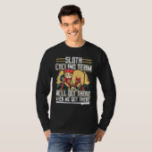 スロースサイクリングチーム Tシャツ (正面フル)