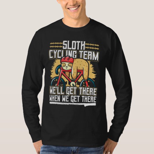 スロースサイクリングチーム Tシャツ (正面)