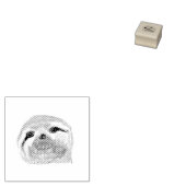 スローススケッチアートスタンプ ラバースタンプ (押印)