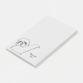 スロースタイリング描画パーソナライズ可能 4 x 6 ポストイット (アングル)