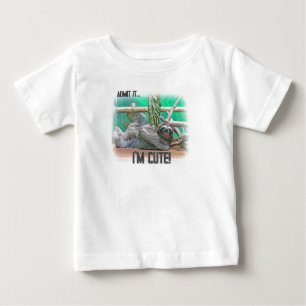 スロースタイルの可愛いベビー&トドラーTシャツ ベビーTシャツ