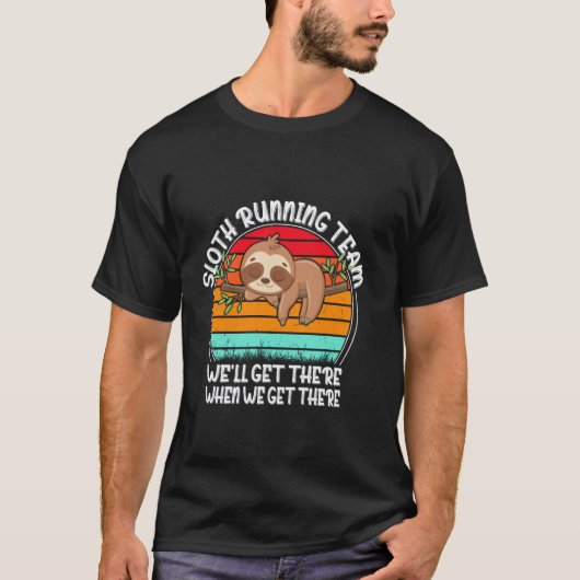 スロースターター達 いつかは到着するさ Tシャツ (正面)